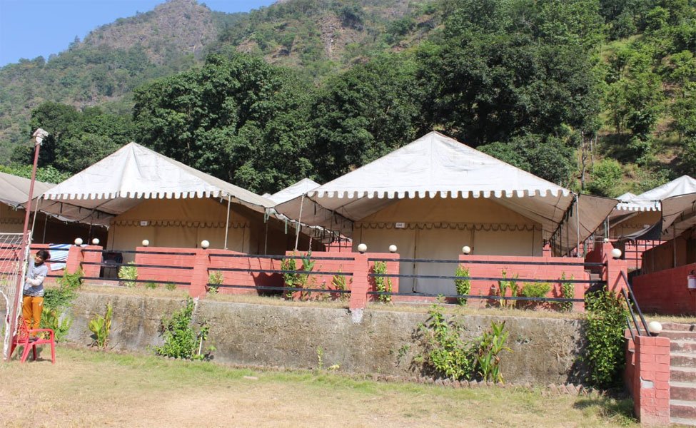 Rishikesh-rafting-camp-view
